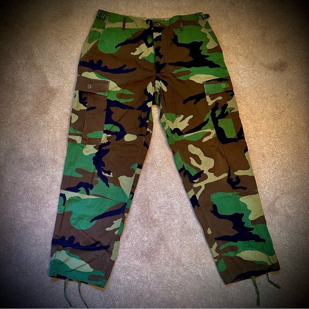 (#114) Official Military Camouflage Combat Trousers